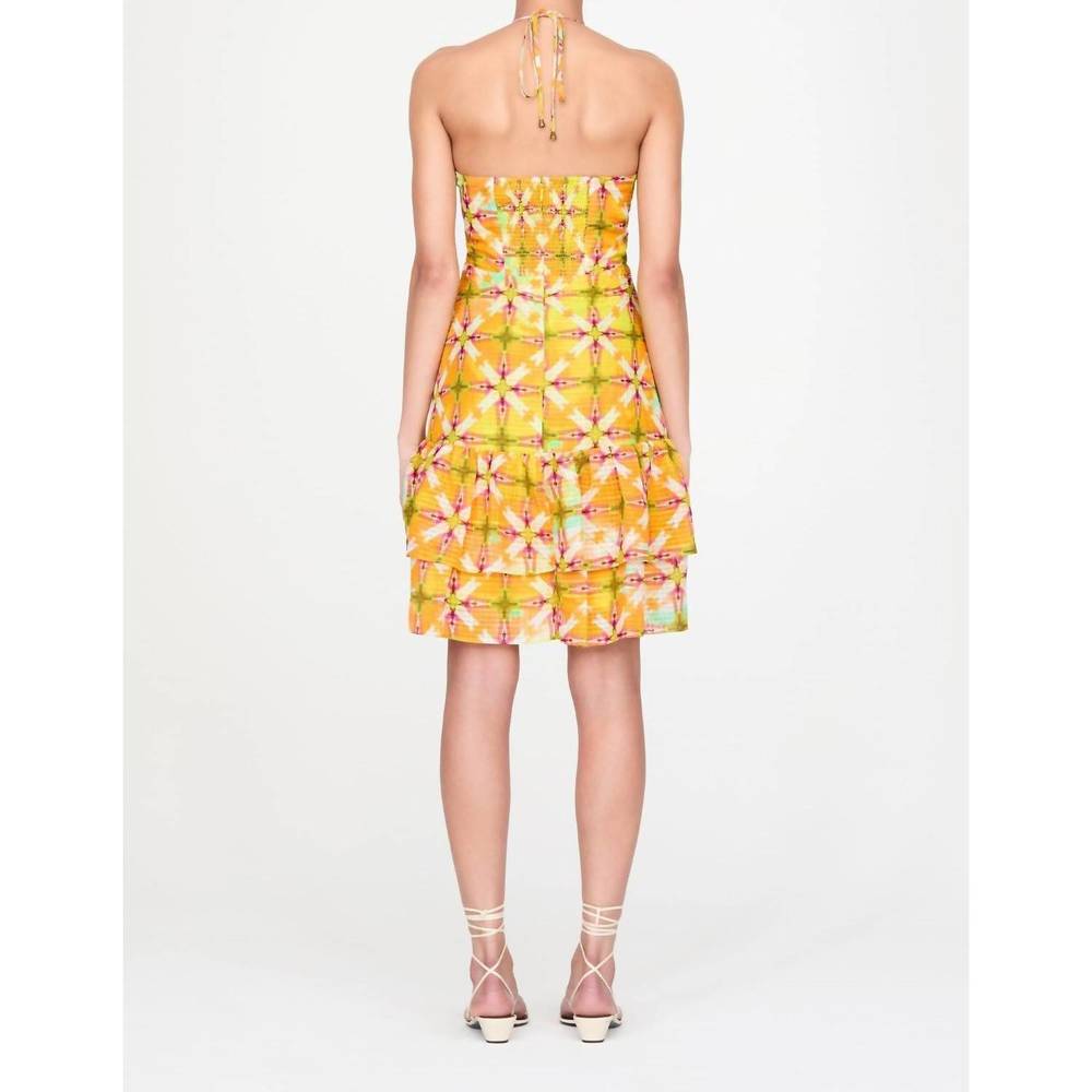 NEW MARIE OLIVER alisa mini dress in papaya - Picture 2 of 3
